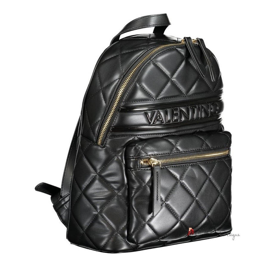 Black Polyethylene Backpack