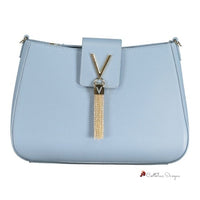 Light Blue Polyethylene Handbag