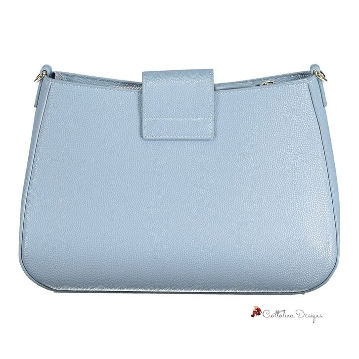 Light Blue Polyethylene Handbag