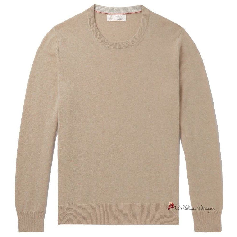 Beige Wool Sweater