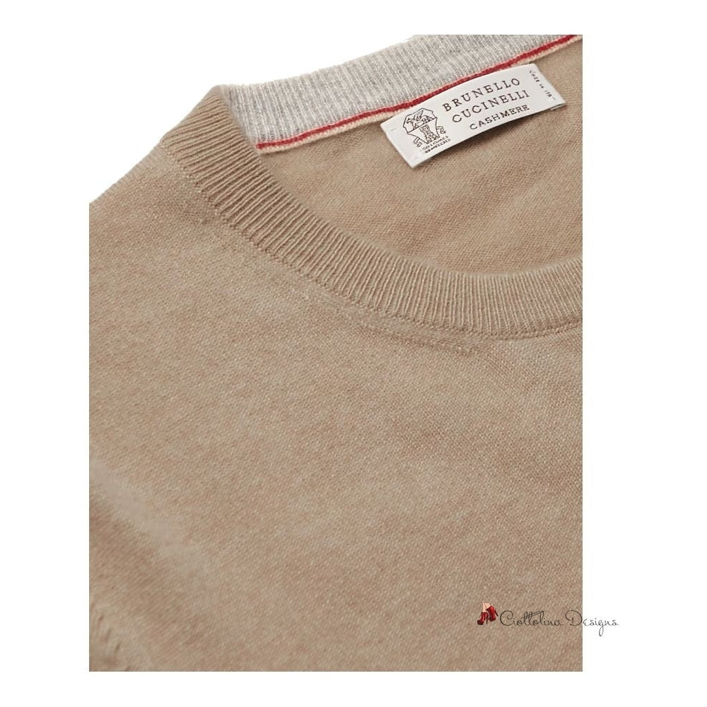 Beige Wool Sweater