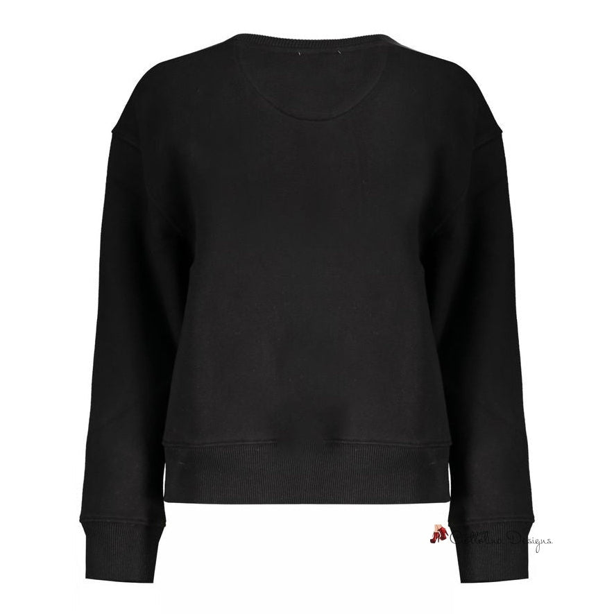 Black Cotton Sweater