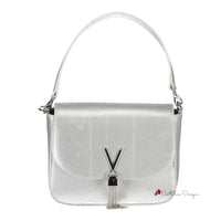 Silver Polyethylene Handbag