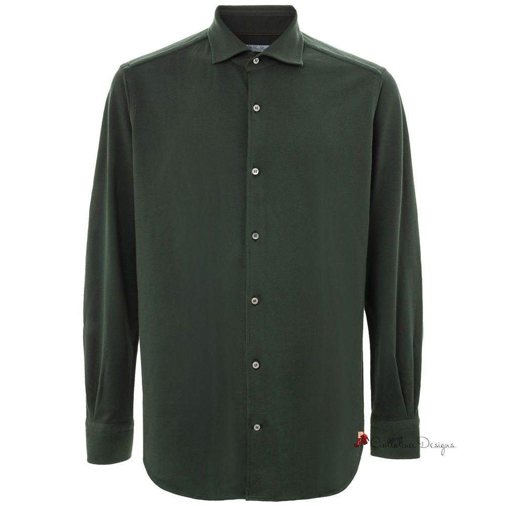 Green Cotton Shirt