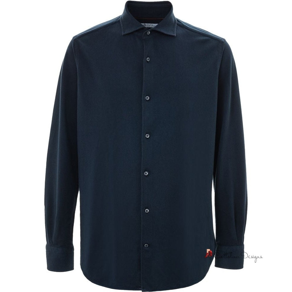 Blue Cotton Shirt