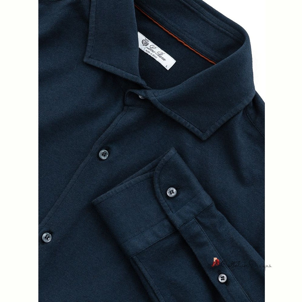 Blue Cotton Shirt