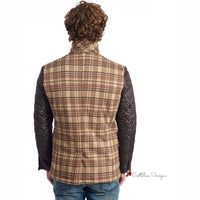 Brown Viscose Jacket