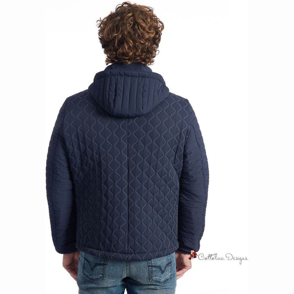 Blue ECOMONTONE Jacket