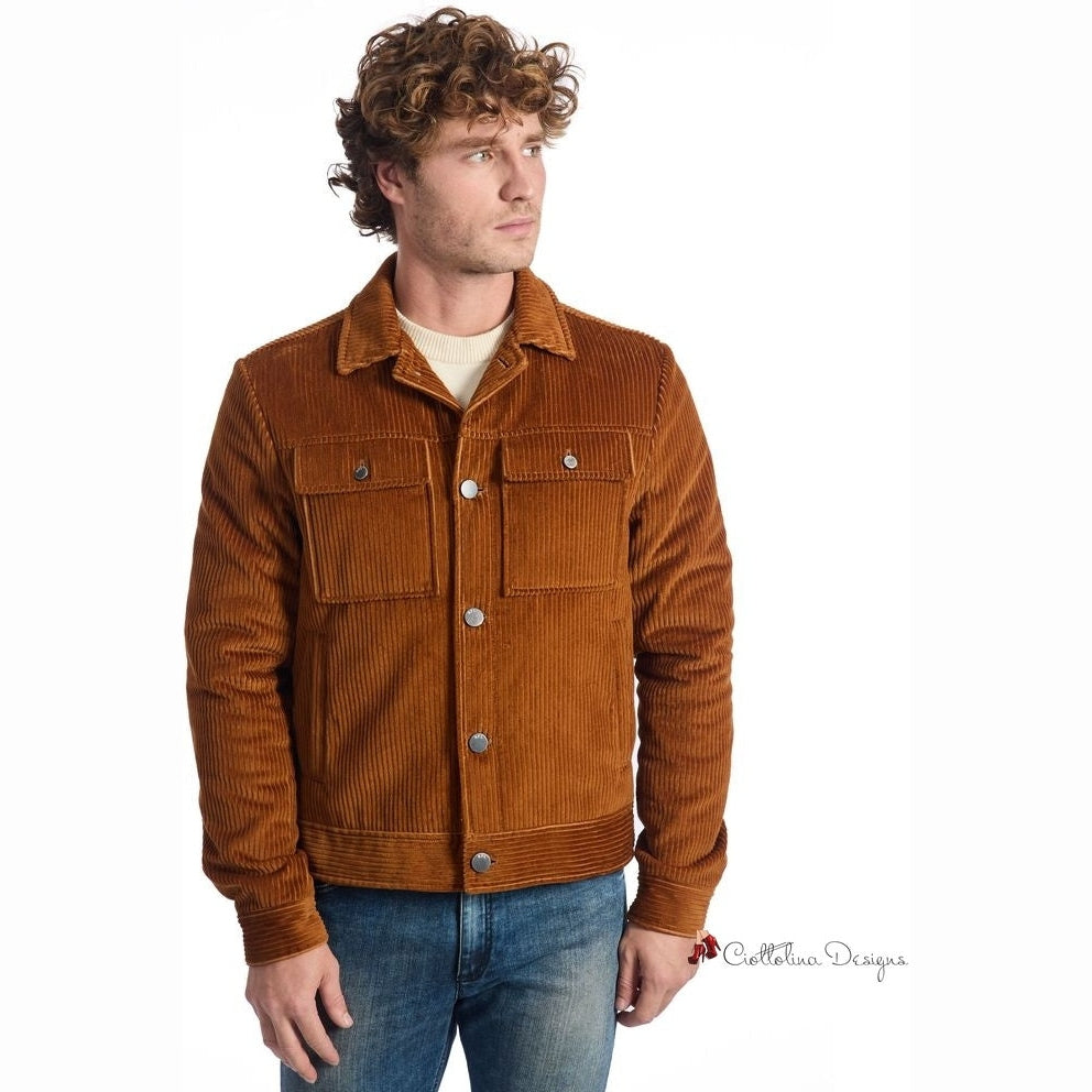 Brown Leather DI Lambskin Jacket