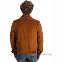 Brown Leather DI Lambskin Jacket