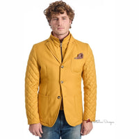 Yellow Polyester Jacket