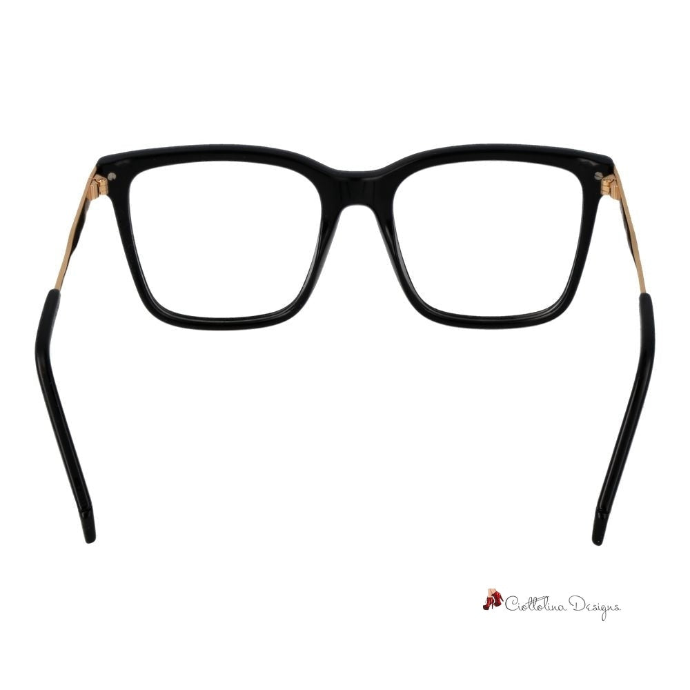 Black Unisex Optical Frames