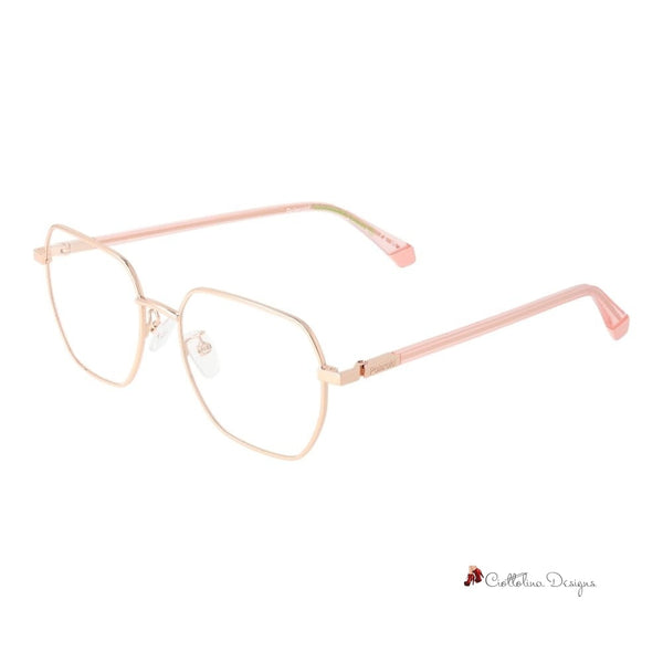 Gold Women Optical Frames