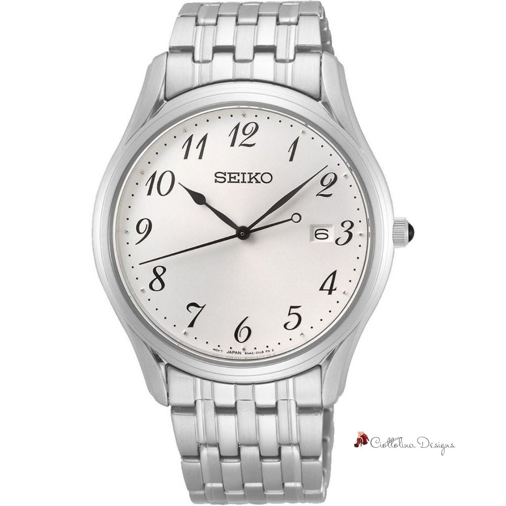 Gray Stainless Steel Watch