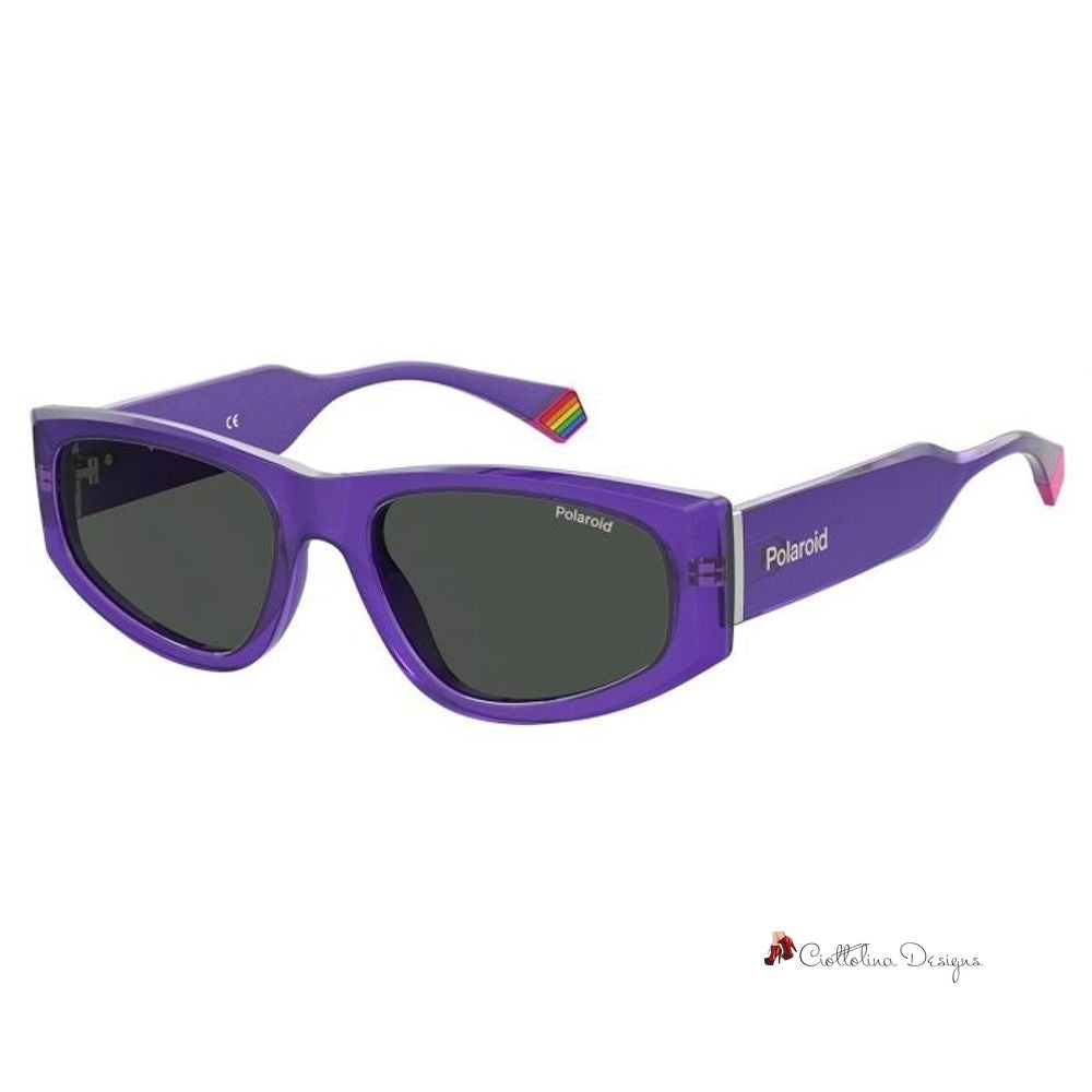 Purple Plastic Sunglasses