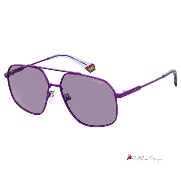 Purple Steel Sunglasses