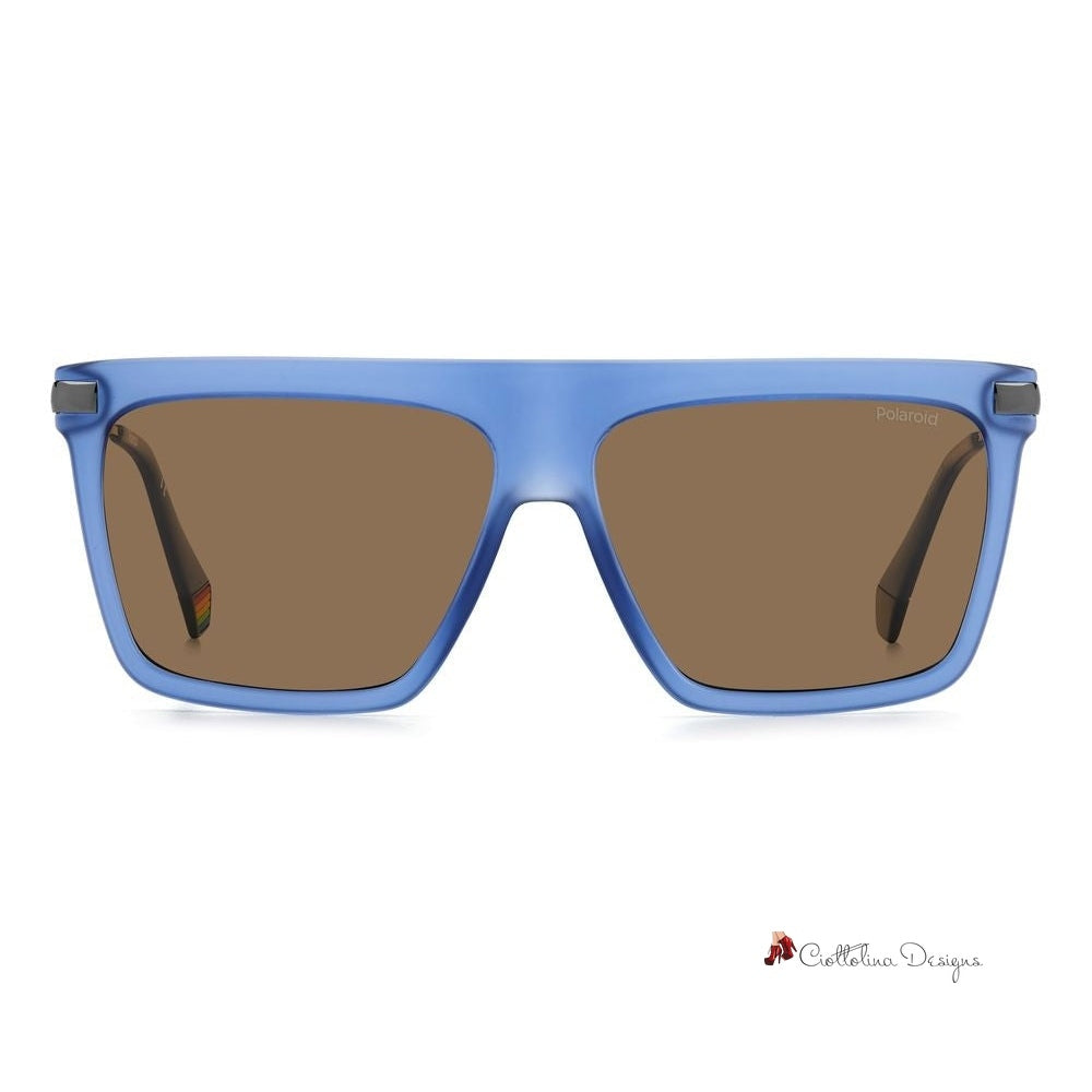 Blue Plastic Sunglasses