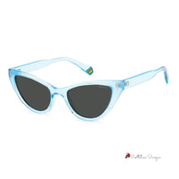 Blue Plastic Sunglasses