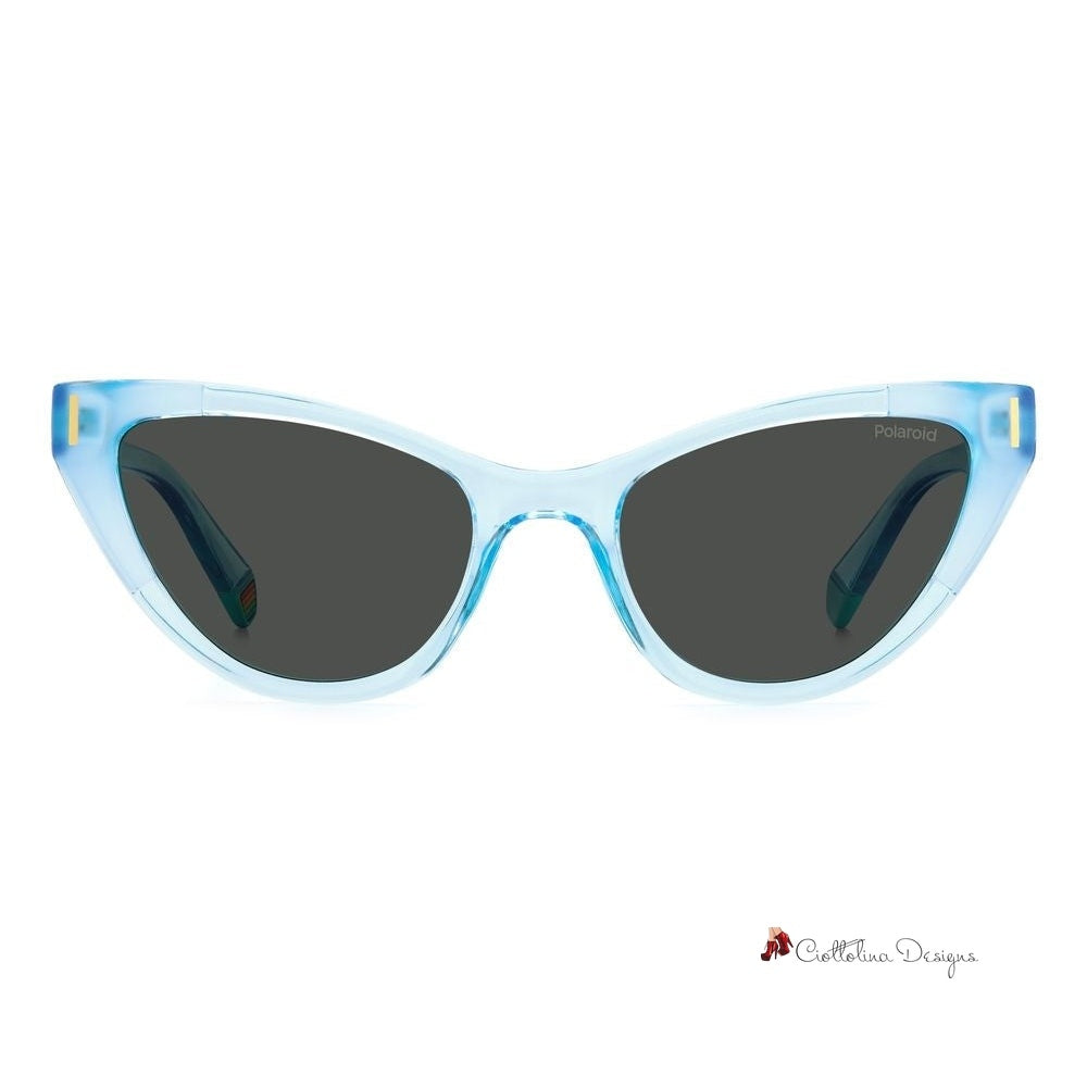 Blue Plastic Sunglasses