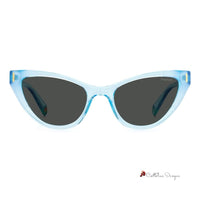 Blue Plastic Sunglasses