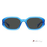 Blue Metal Sunglasses