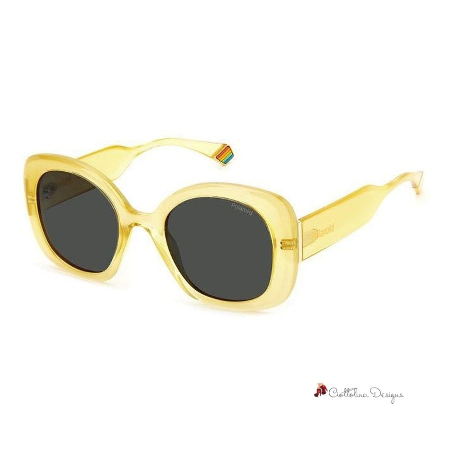 Yellow Metal Sunglasses