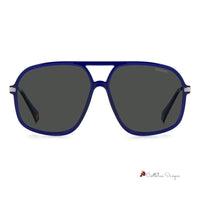 Blue Plastic Sunglasses