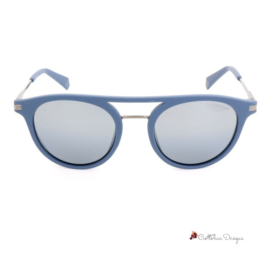 Blue Metal Sunglasses