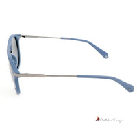 Blue Metal Sunglasses