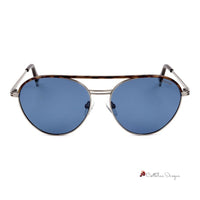 Silver Metal Sunglasses