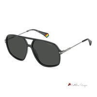 Gray Plastic Sunglasses