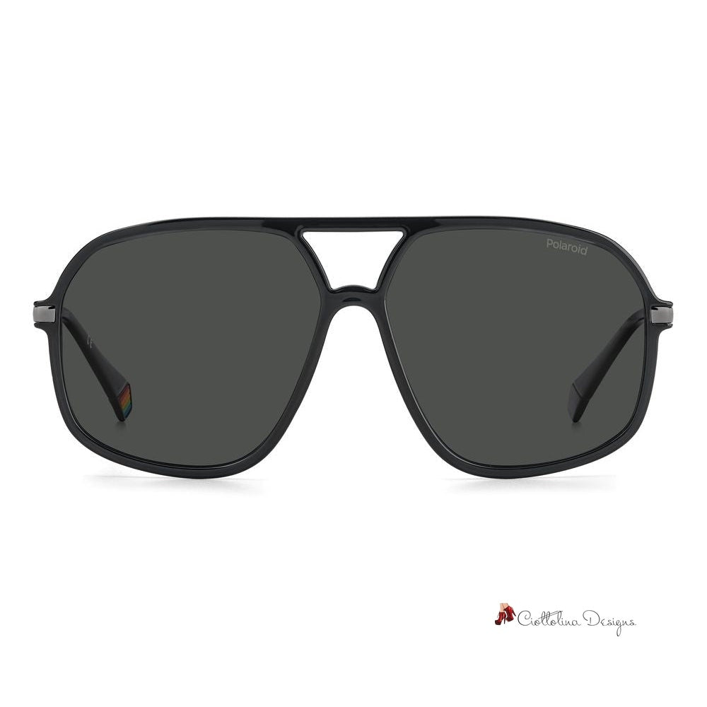 Gray Plastic Sunglasses