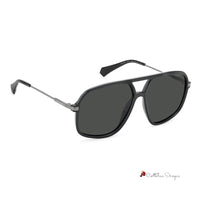 Gray Plastic Sunglasses