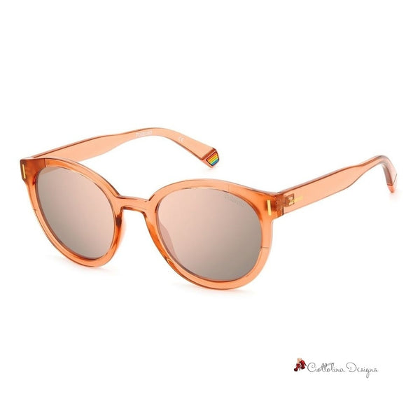 Orange Plastic Sunglasses