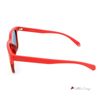 Red Polycarbonate Sunglasses