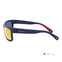 Blue Nylon Sunglasses