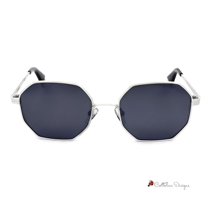 White Metal Sunglasses