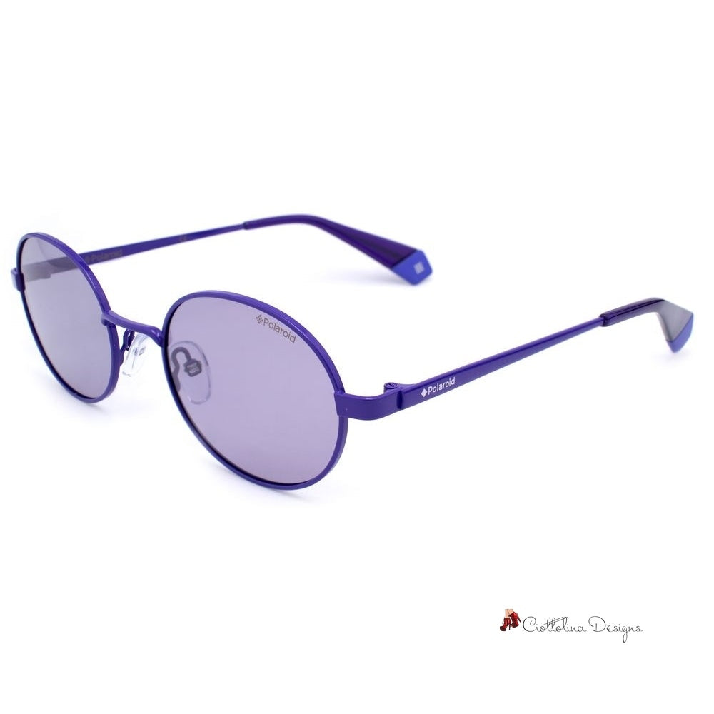 Purple Metal Sunglasses