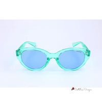 Blue Polycarbonate Sunglasses