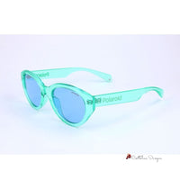 Blue Polycarbonate Sunglasses