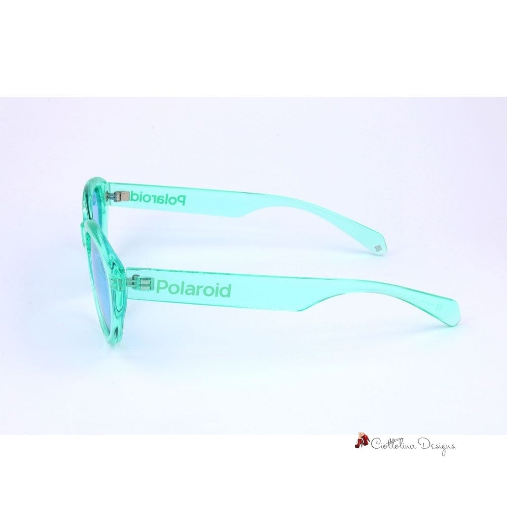 Blue Polycarbonate Sunglasses