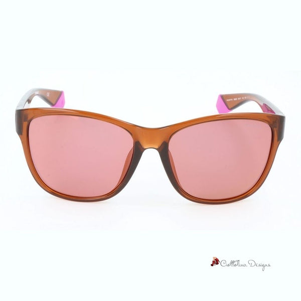 Brown Polycarbonate Sunglasses