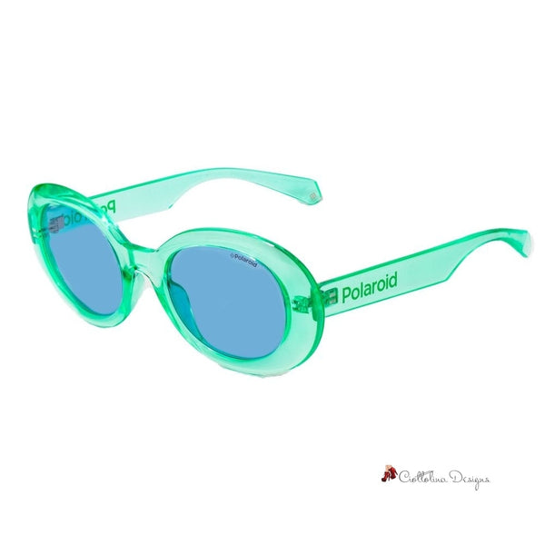 Blue Plastic Sunglasses