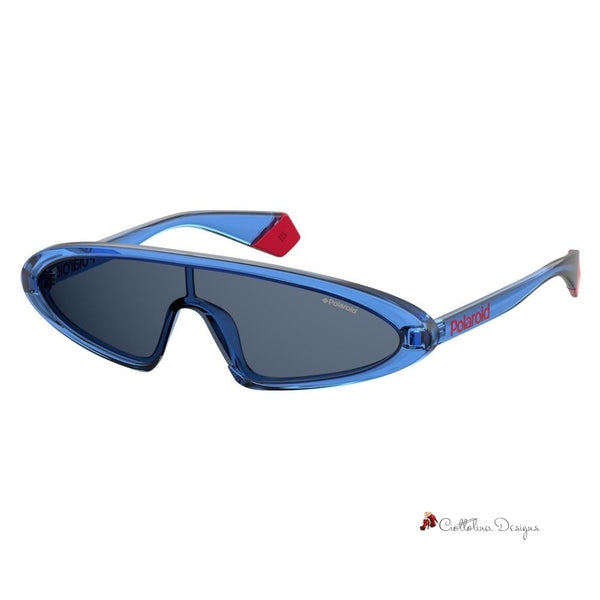 Blue Plastic Sunglasses