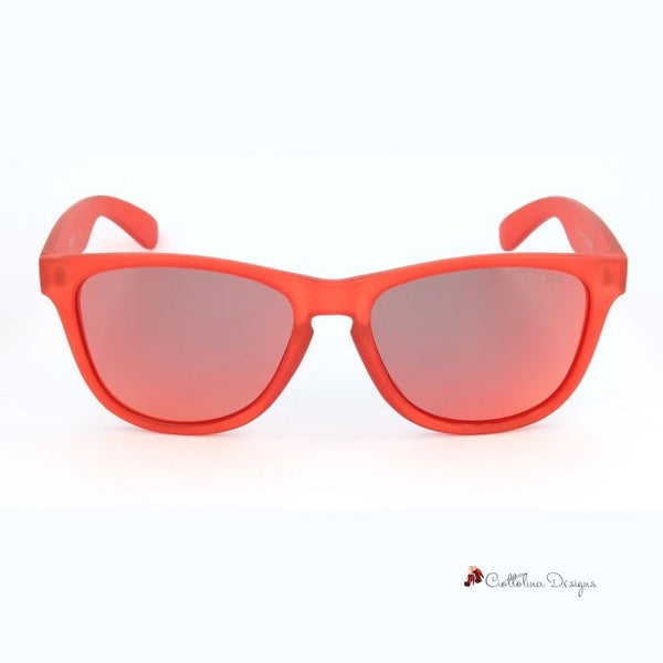 Red Plastic Sunglasses