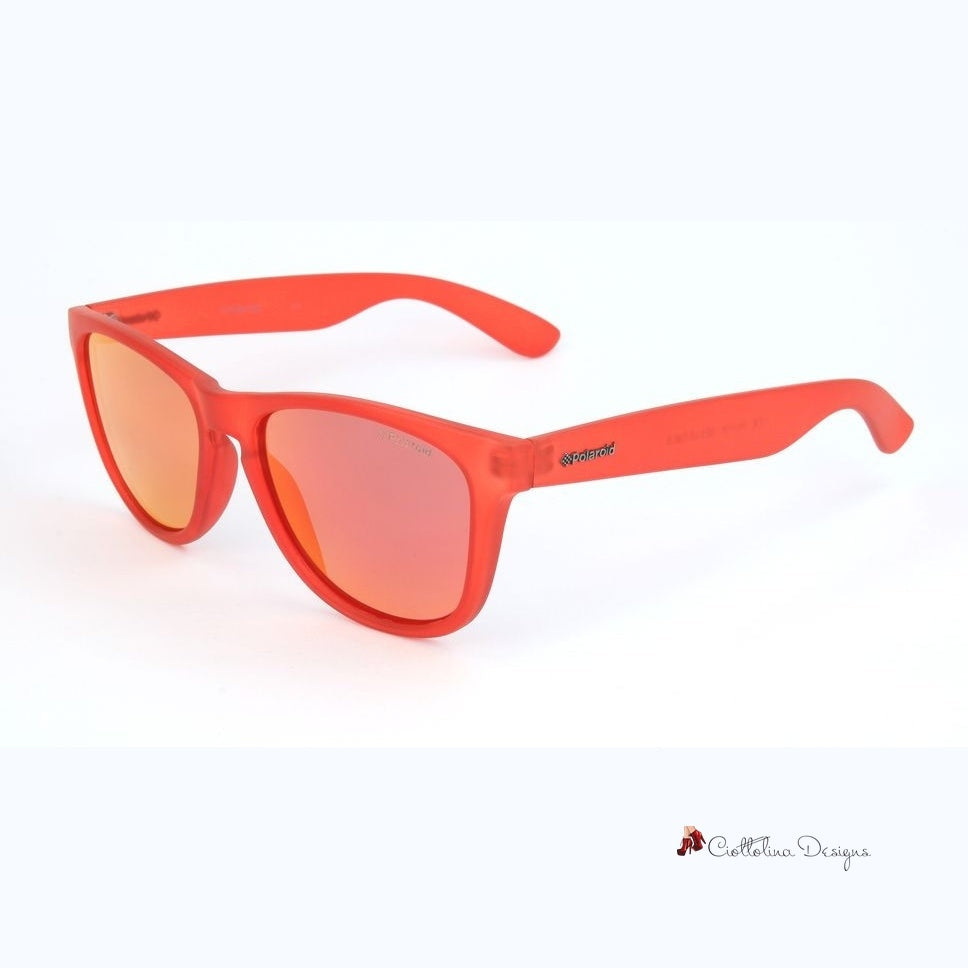 Red Plastic Sunglasses