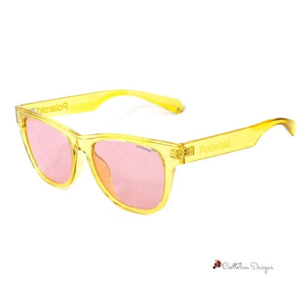 Yellow Plastic Sunglasses