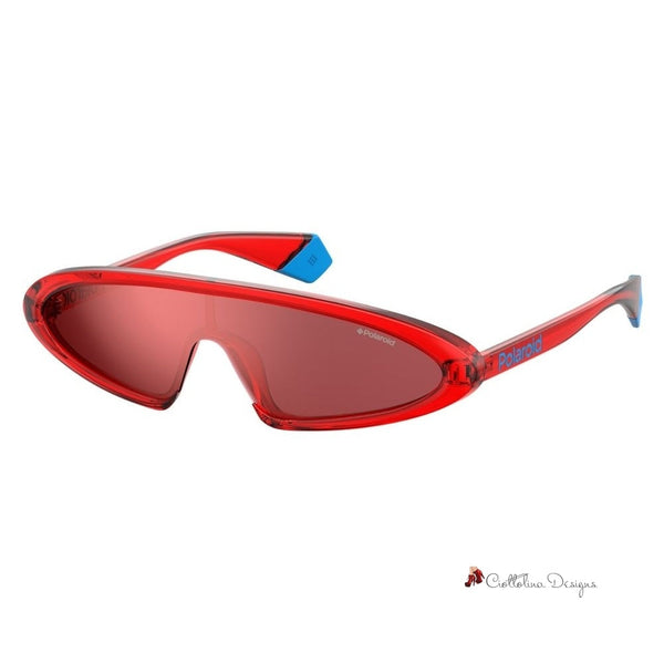 Red Plastic Sunglasses