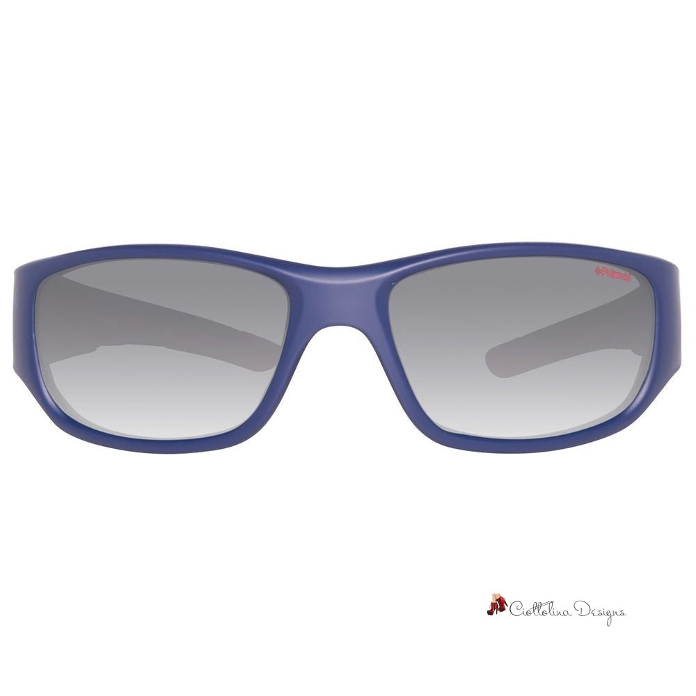 Blue Metal Sunglasses