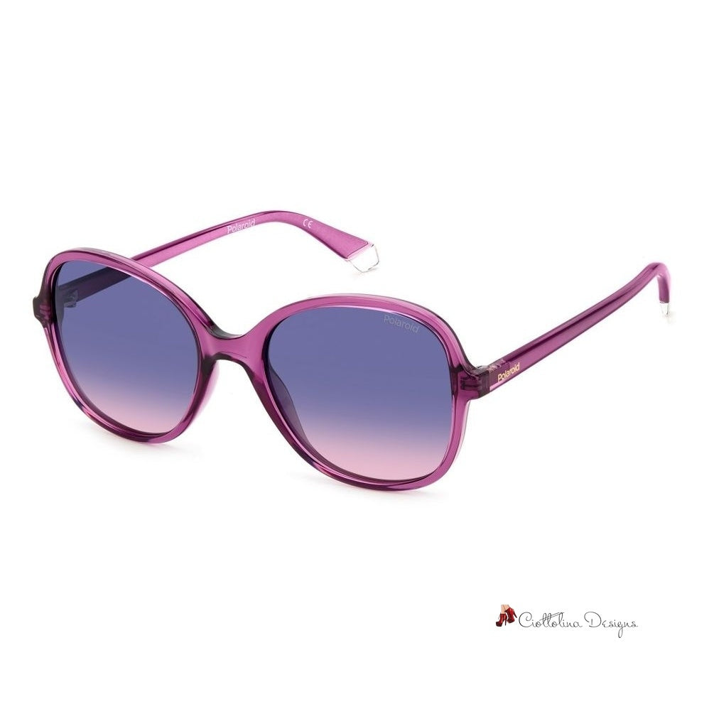 Purple Plastic Sunglasses